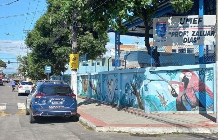 Guarda Municipal de Vila Velha comanda instrução sobre o aplicativo SOS Escola