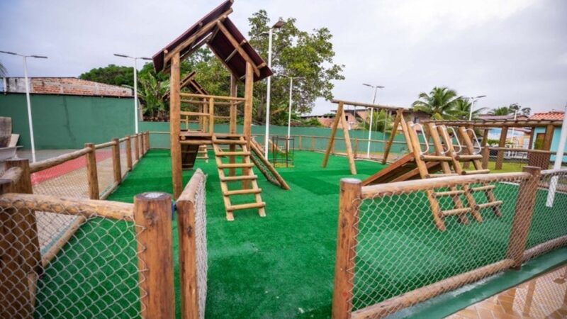 Moradores de Jardim Limoeiro se divertem na inauguração da nova Praça da região