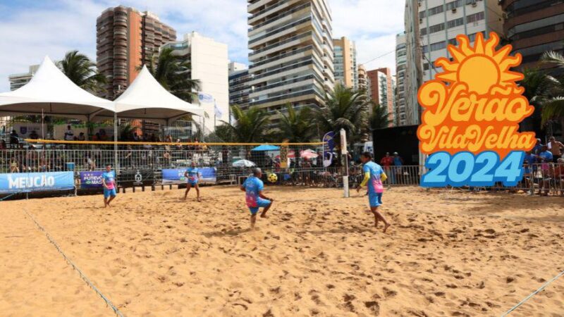 ​Craques do futevôlei nacional se apresentam na Arena de Verão Vila Velha