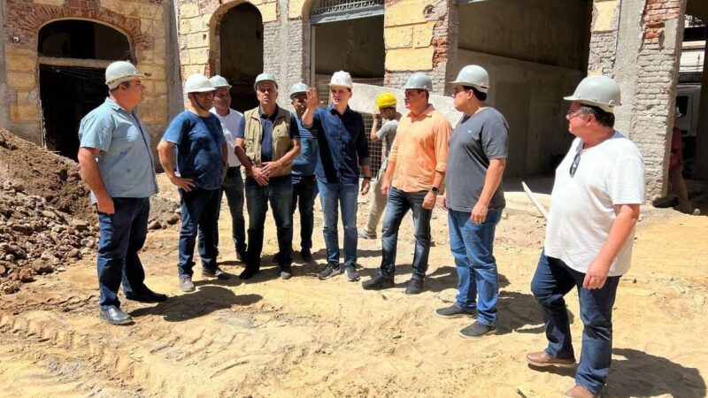 Comitiva do Republicanos e PP visitam obras na capital e sinalizam proximidade às eleições municipais