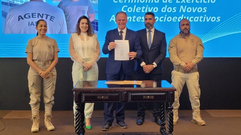 Solenidade marca início das atividades dos novos agentes socioeducativos do Iases