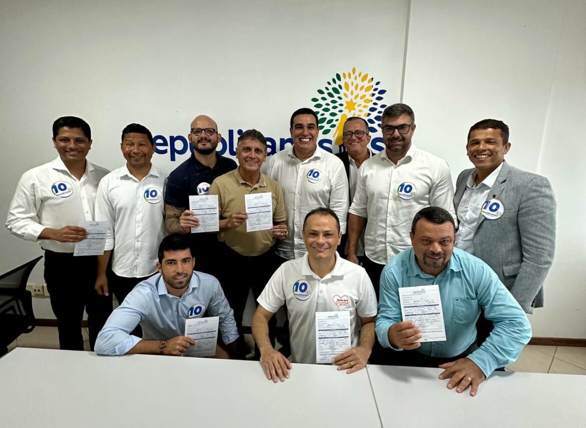 Republicanos realiza ato de filiação em Vitória