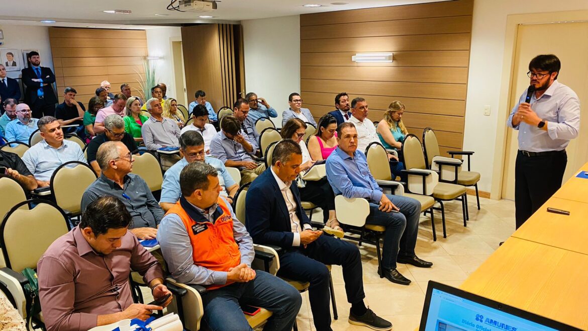 Prefeitos capixabas discutem temas cruciais na 1ª Assembleia Geral Extraordinária da AMUNES em 2024