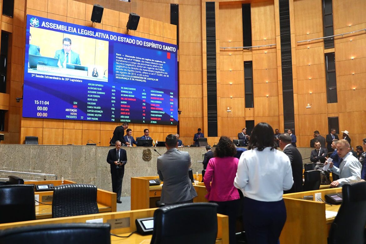 Assembleia publica edital para eleição do novo Conselheiro do Tribunal de Contas do Espírito Santo