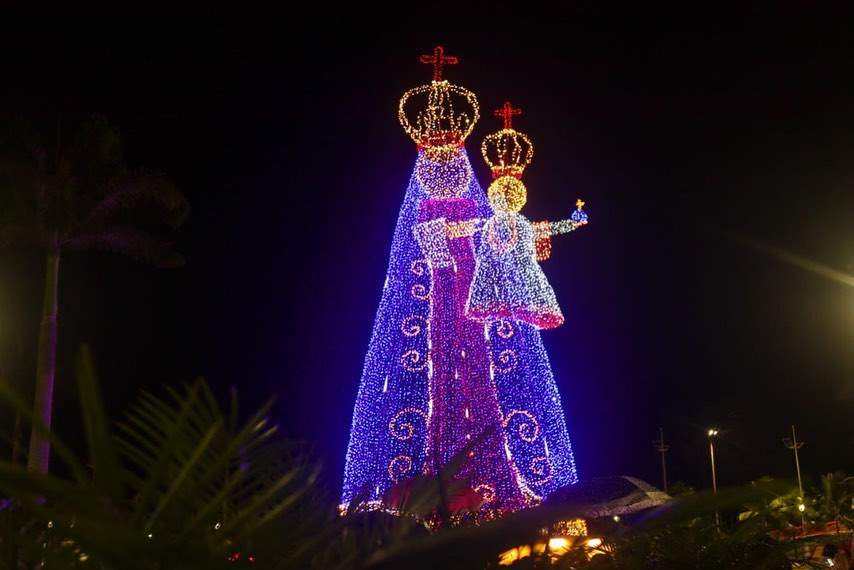 Celebração da Festa da Penha terá imagens gigantes da padroeira em 3 municípios do ES