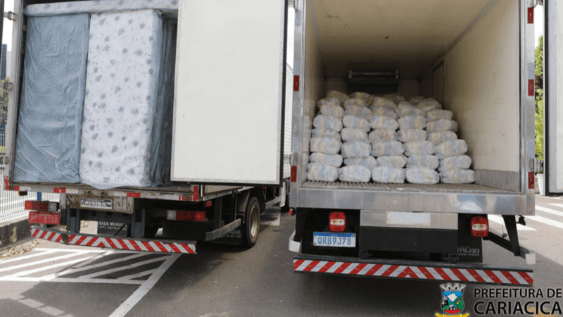 Doações de Cariacica chegam às vítimas das chuvas em Alegre