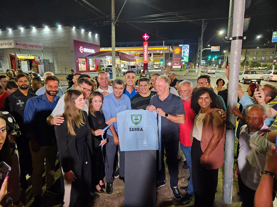 Serra Celebra Inauguração da Obra de Implantação do Sistema Viário Norte Sul