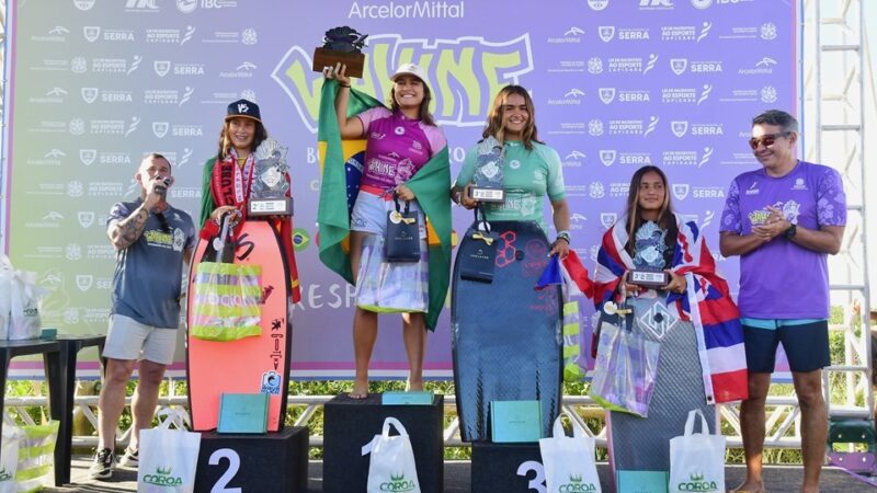 Dupla Vitória Brasileira no ArcelorMittal Wahine Bodyboarding Pro