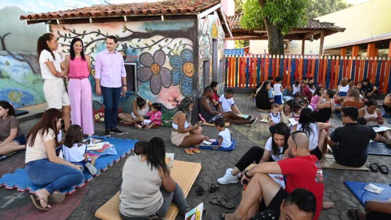 Pé de Livro: Pazolini engaja-se em projeto educacional que incentiva o amor pela leitura entre crianças