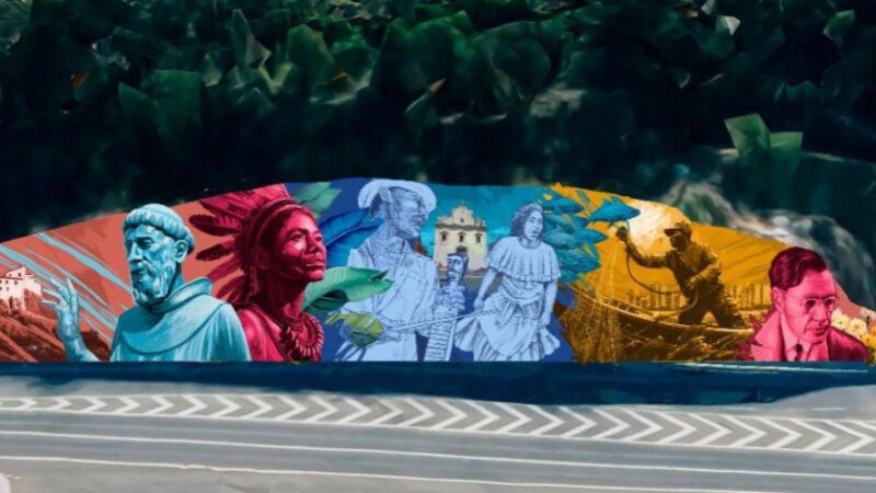 Galeria de arte a céu aberto será criada na Alça da Terceira Ponte, conforme projeto