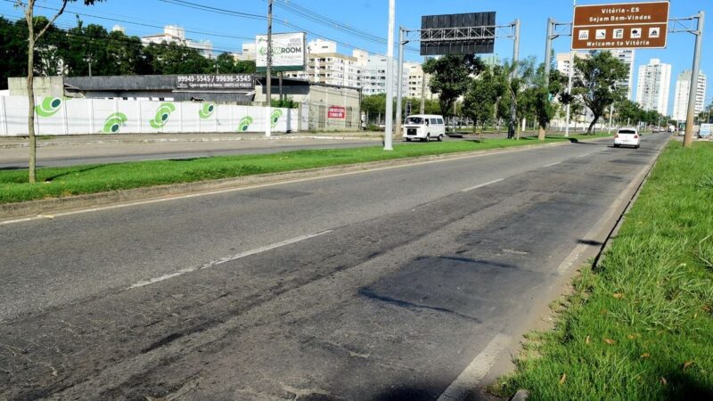 Novo Asfalto Previsto para Trecho Municipalizado da Norte Sul em Vitória