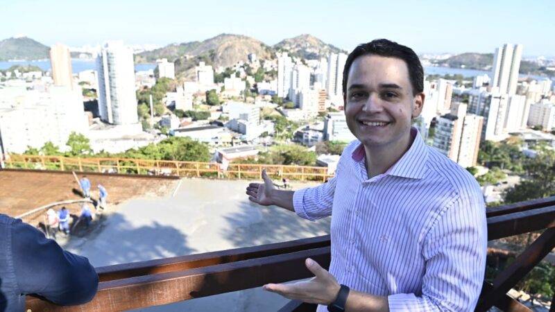 Pazolini Acompanha Progresso das Obras no Complexo Esportivo do Jaburu
