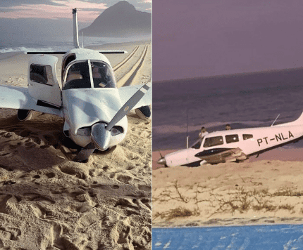 Aeronave com Presidente da OAB-ES Faz Pouso de Emergência no Rio