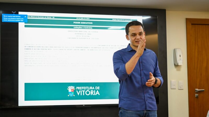Pazolini anuncia edital para obras de drenagem e pavimentação em Jardim Camburi