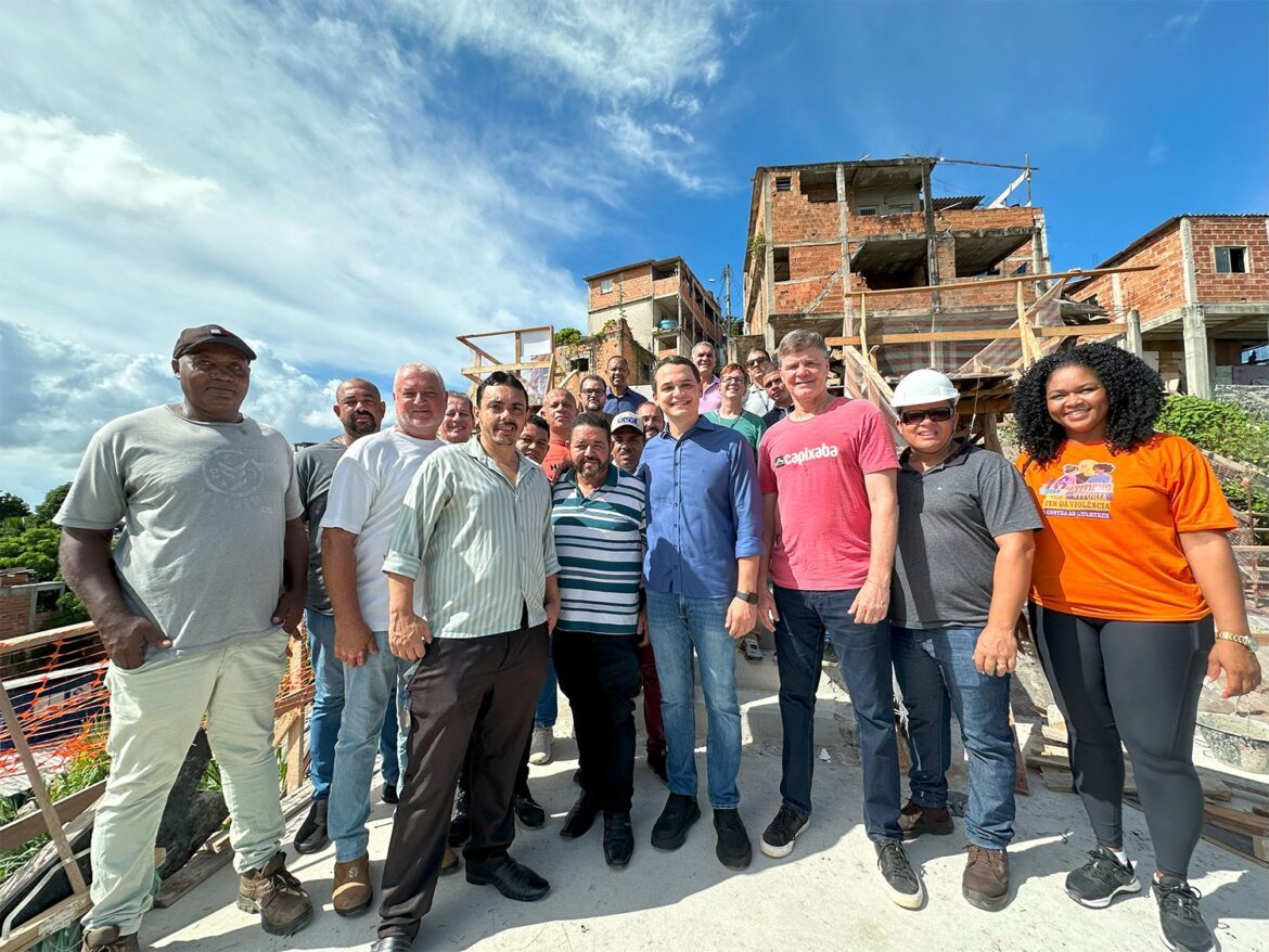 Vitória de Frente para o Mar: Pazolini visita obras da 2ª fase da Orla de São Pedro, a maior transformação urbanística do Espírito Santo