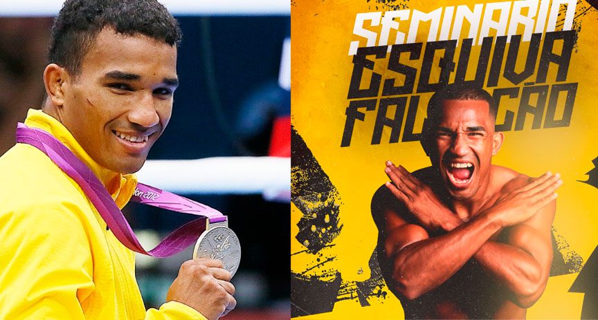 Aprenda com um campeão: Esquiva Falcão ministra aula especial de boxe no Centro de Vitória