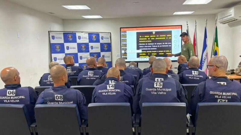 Guarda Municipal inicia capacitação com o primeiro curso de operações ambientais e rurais