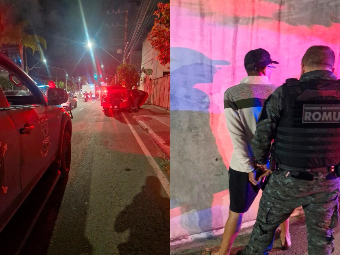 Vitória em boas mãos: Guarda Municipal tira das ruas homem acusado de homicídio