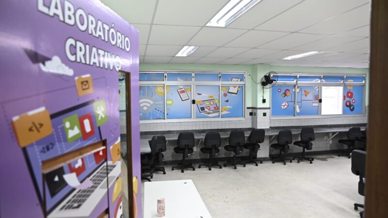 Pazolini visita nova EMEF Paulo Roberto, no Bairro São Benedito que será inaugurada no sábado (14)