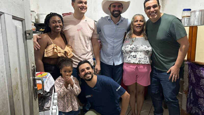 Pazolini reforça presença na Serra com caminhada estratégica em Jardim Carapina