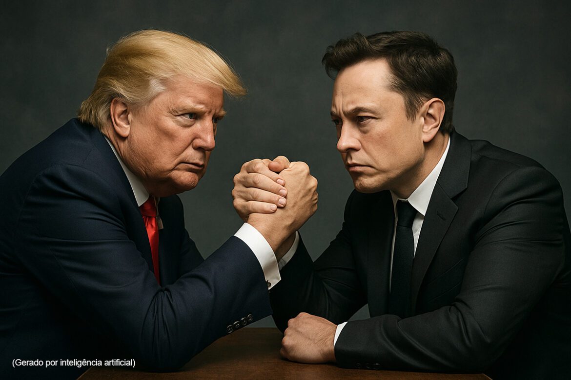 Trump quer cortar bilhões de Musk, e empresário acusa presidente de envolvimento com Epstein
