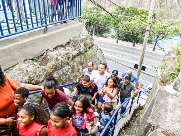 Pazolini entrega nova Praça Antônio Colle e transforma o alto do Forte São João em espaço de lazer e convivência
