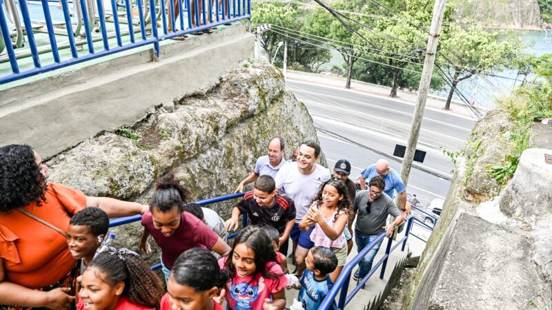 Pazolini entrega nova Praça Antônio Colle e transforma o alto do Forte São João em espaço de lazer e convivência