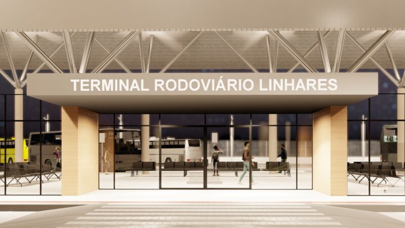 Construção da rodoviária de Linhares é oficializada pelo Estado e Prefeitura