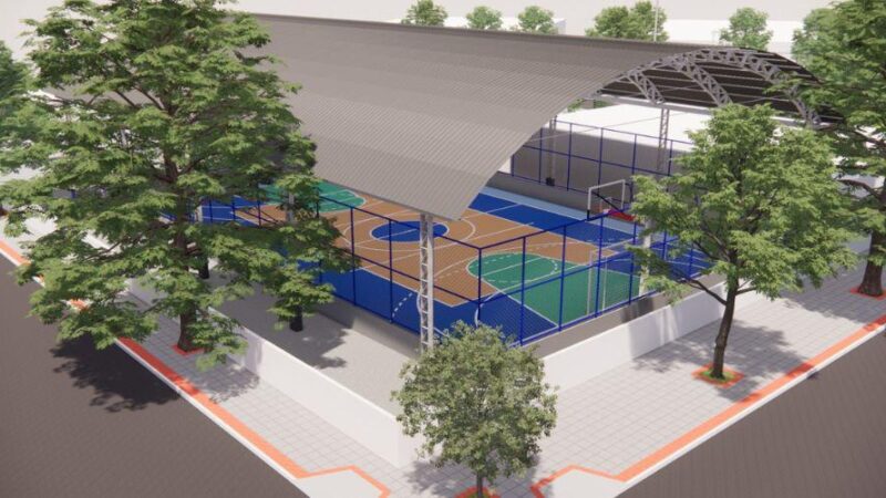 Prefeitura inicia nesta terça-feira construção de quadra esportiva em Vila Nova