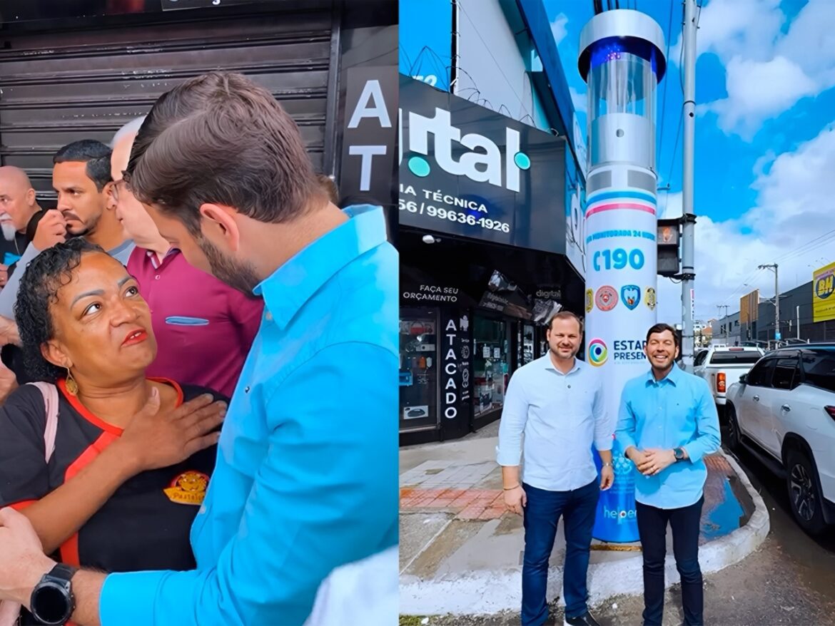 Totem de Segurança é inaugurado no Polo da Moda Glória em Vila Velha