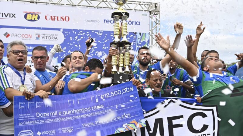 Gestão Pazolini promove edição histórica da Copa Vitória das Comunidades com finais emocionantes