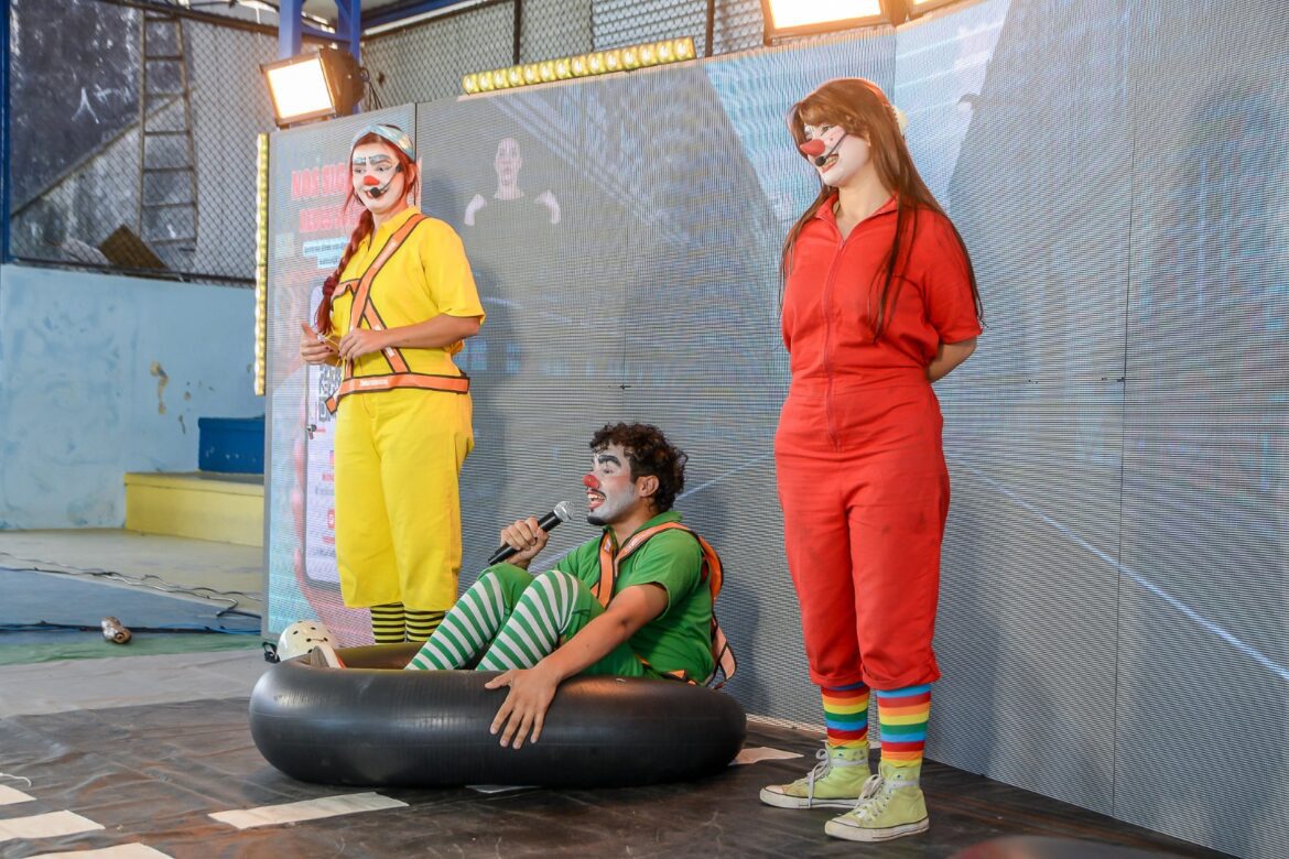 Projeto “De Bem Com a Via” leva teatro educativo ao Parque Botânico da Vale em Vitória