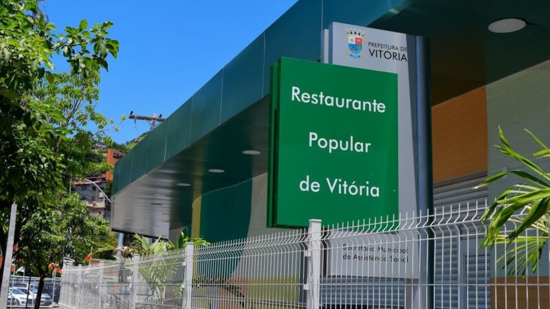 Prefeitura de Vitória alerta: cadastramento para uso do Restaurante Popular de já está aberto