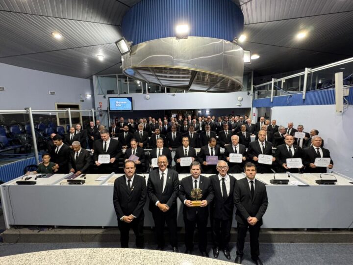 Câmara de Vitória realiza sessão solene pelos 55 anos da Grande Loja Maçônica do Espírito Santo