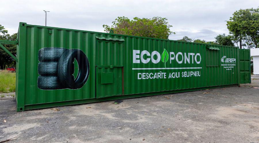 Vila Velha abre novo ecoponto  para descarte de pneus usados