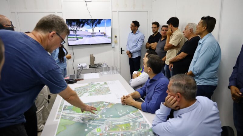 Pazolini acompanha avanço das obras do Canal de Camburi, símbolo do novo turismo capixaba