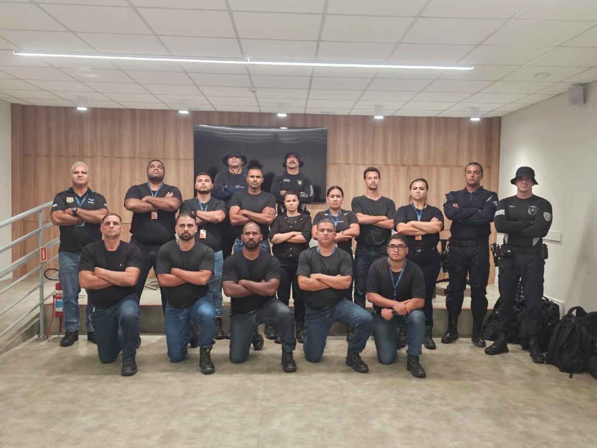 Guarda de Cariacica capacita agentes portuários em curso de formação especializada