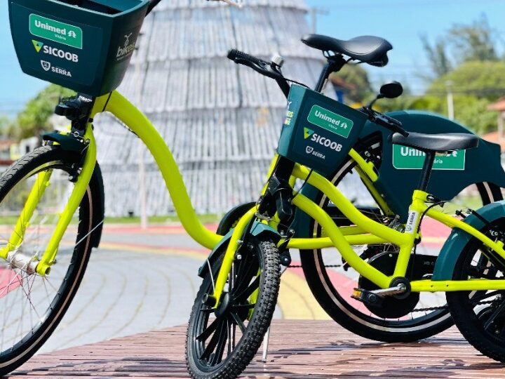 Sistema Bikes estreia na Serra oferecendo estações gratuitas