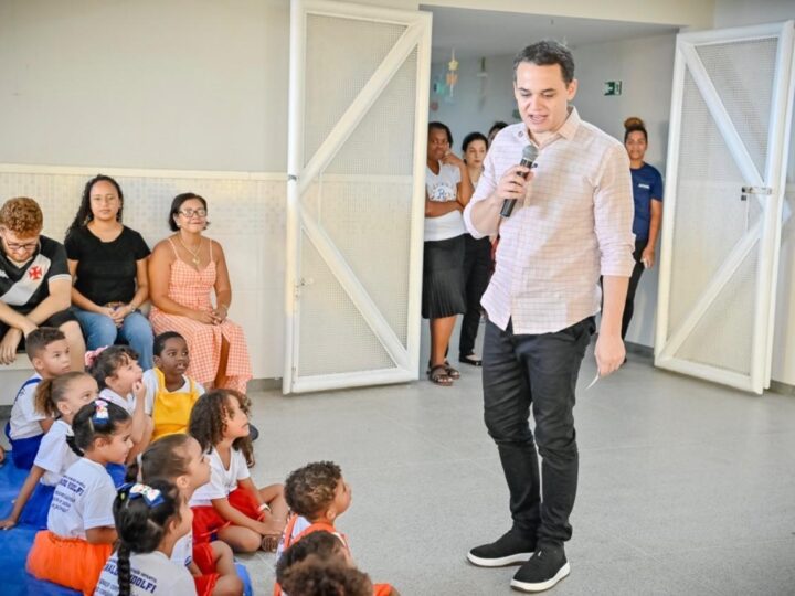 Educação em foco: Pazolini garante climatização integral no CMEI Reinaldo Ridolfi