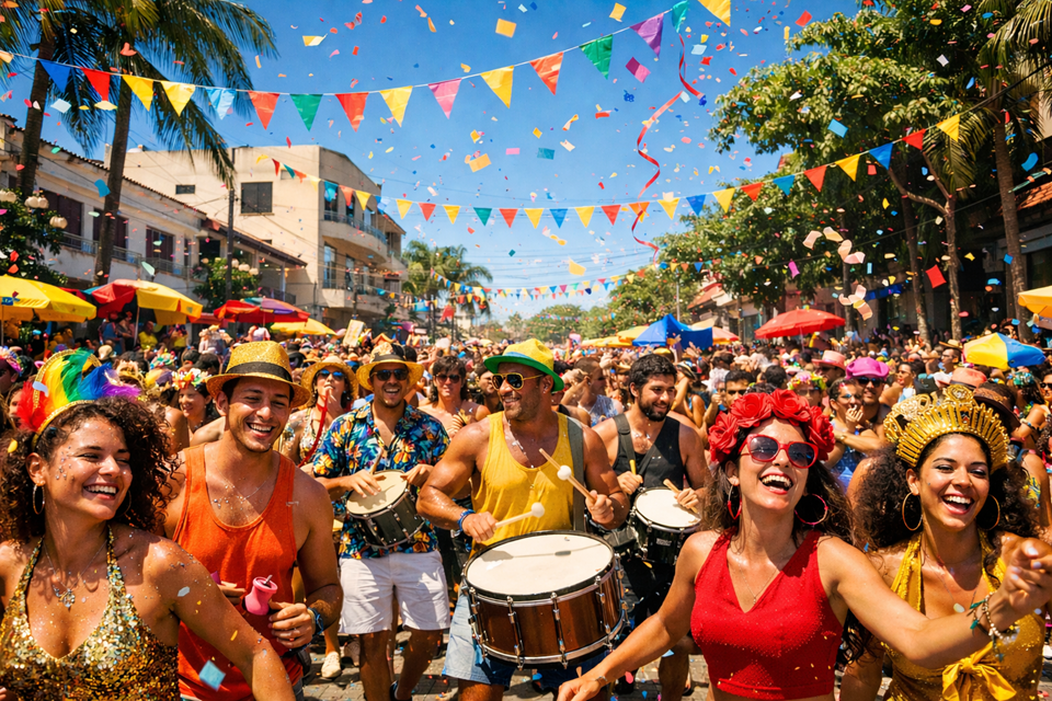 Carnaval terá tempo firme até quarta-feira (18) no Espírito Santo