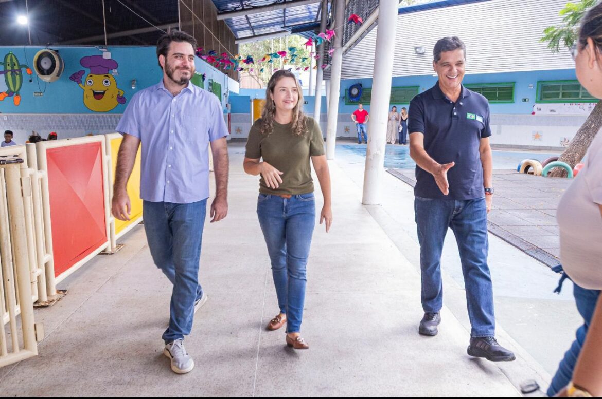 Estado impulsiona modernização de CMEI e fortalece ensino infantil em Vitória