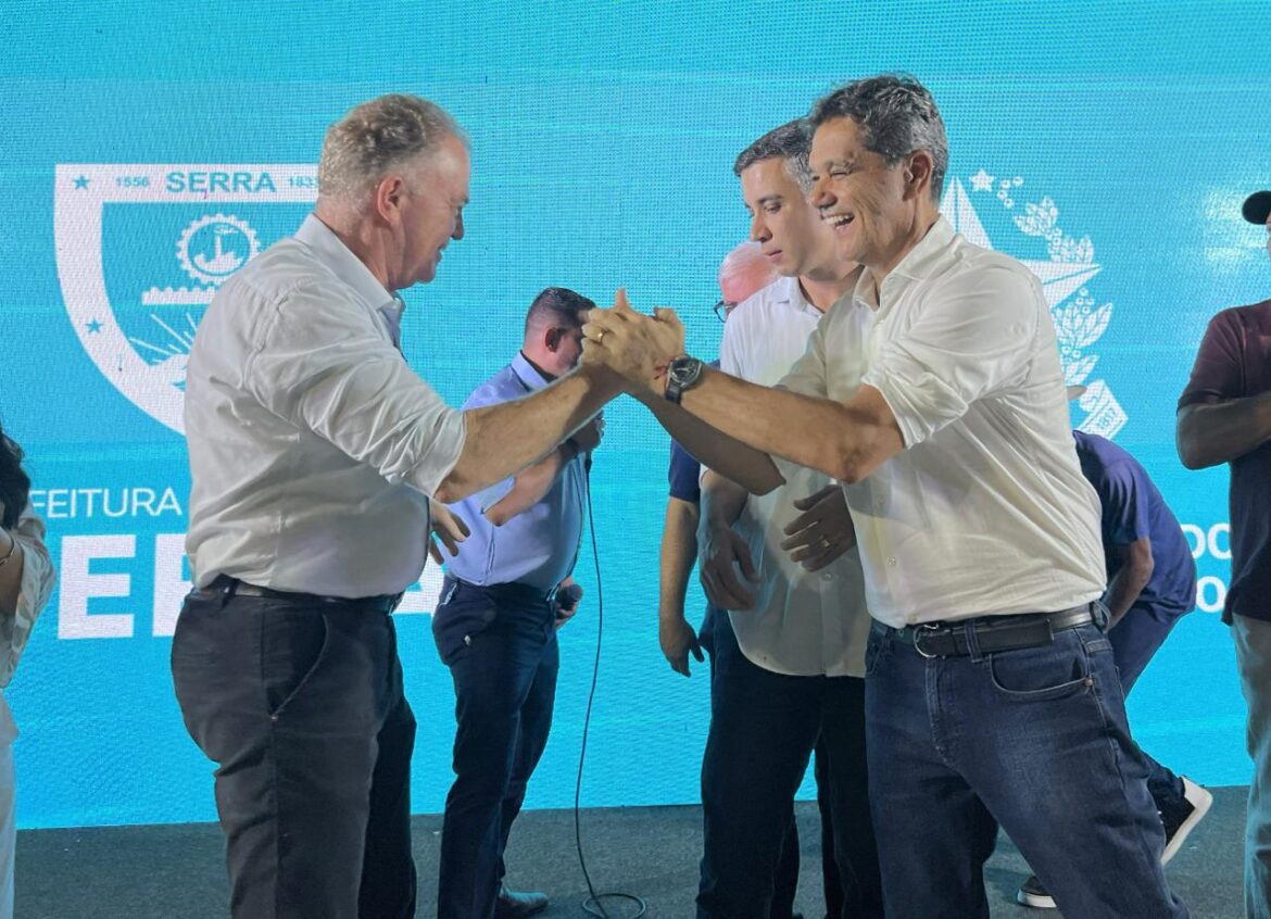 Casagrande reafirma confiança em Ricardo Ferraço para seguir transformando o Espírito Santo