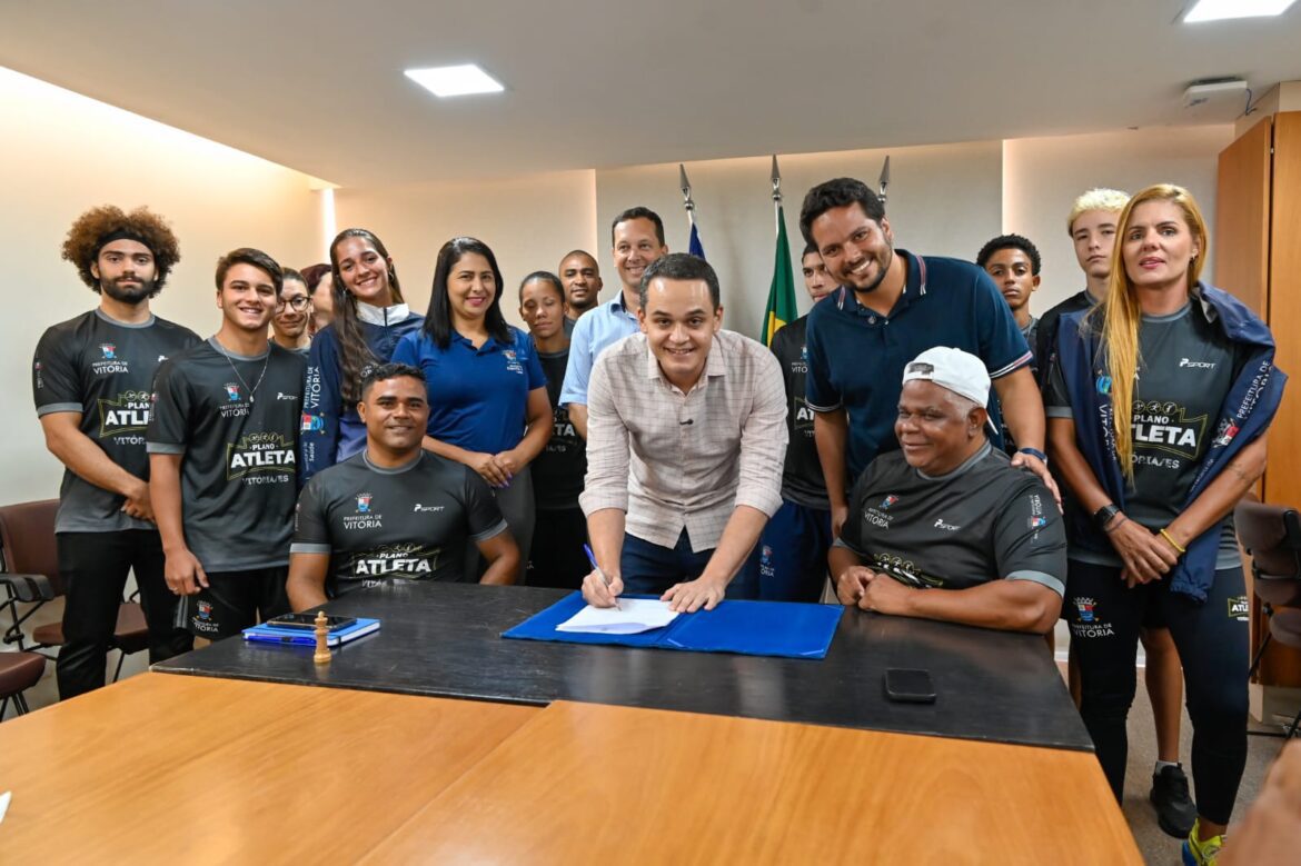 Pazolini sanciona lei que amplia acesso de beneficiários do Bolsa Atleta às Academias Populares