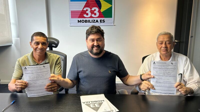 Mobiliza ganha peso político com novas filiações e mira três cadeiras no ES