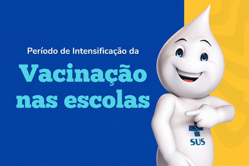 Secretaria de Educação reforça imunização de estudantes na rede