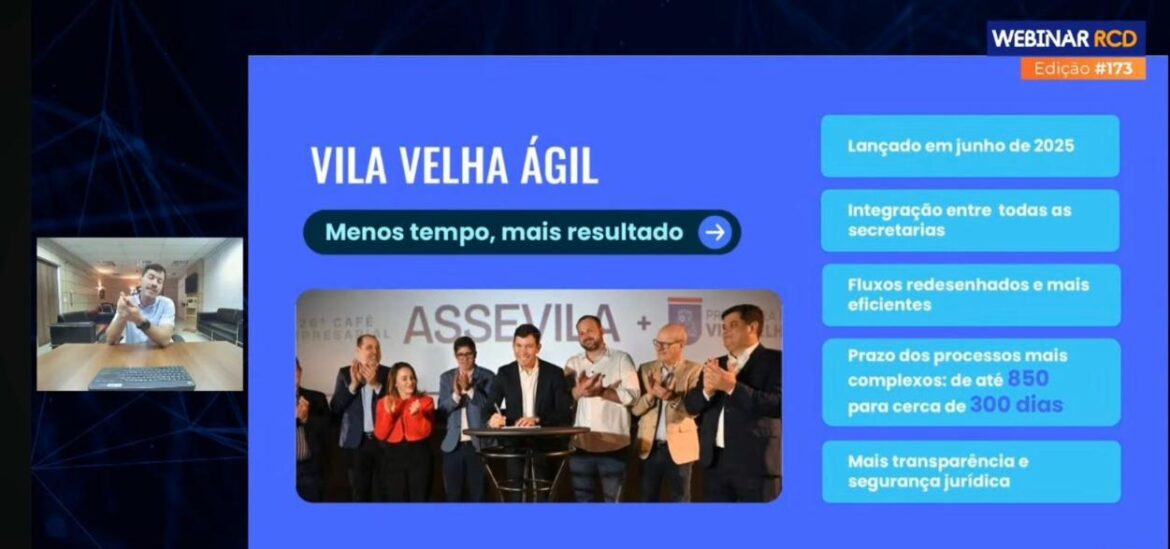 Vila Velha apresenta avanço da transformação digital em evento da Rede Cidade Digital
