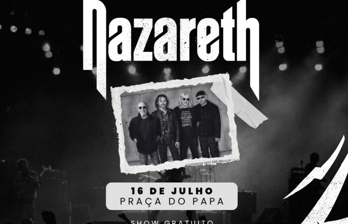 Prefeitura de Vitória anuncia data de show da banda Nazareth