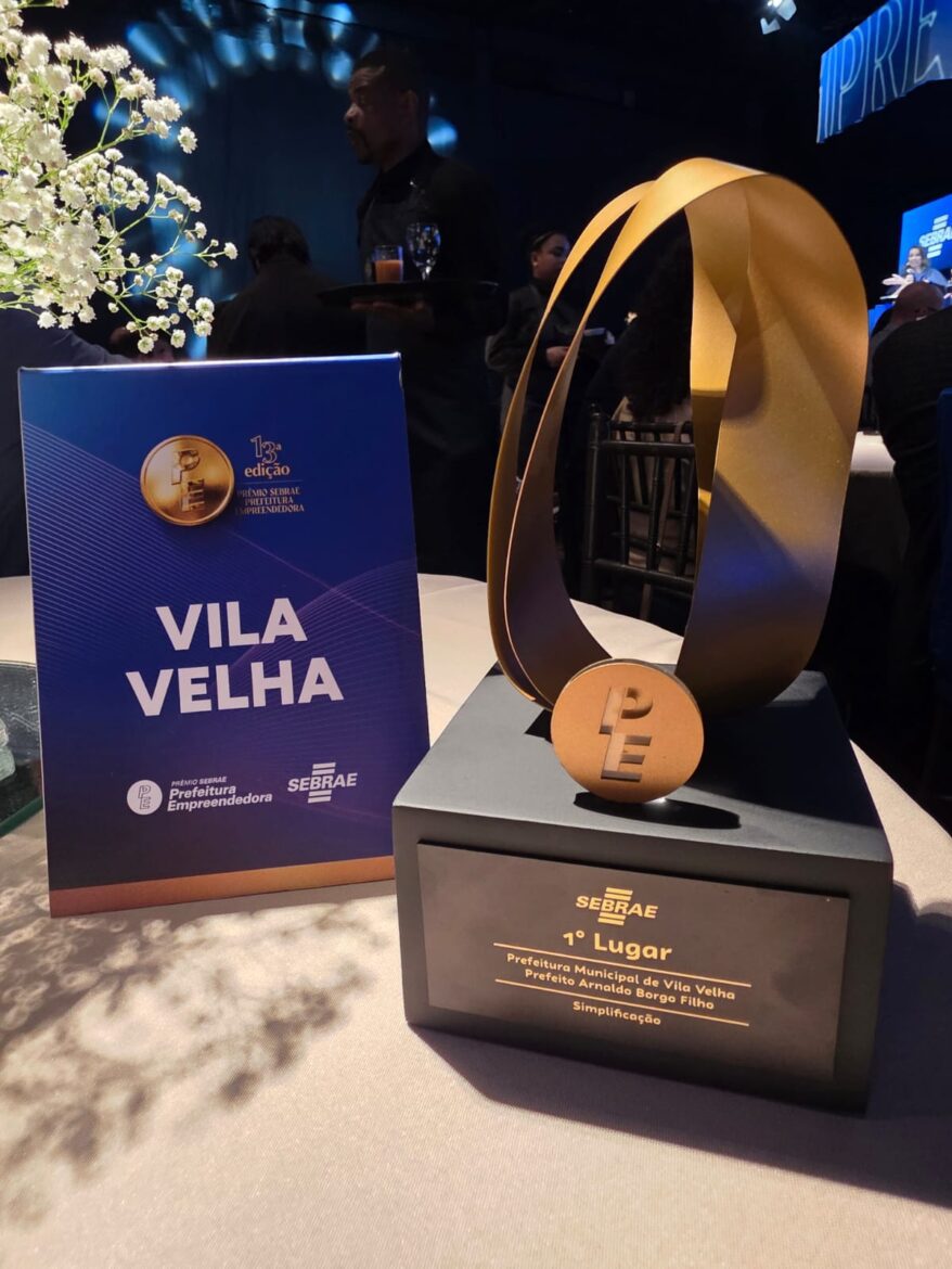 Vila Velha se destaca em prêmio voltado à gestão pública empreendedora