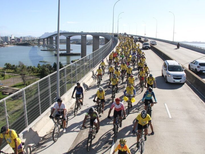 ‘Pedalaço pela Paz’ movimenta a Terceira Ponte com alterações no trânsito