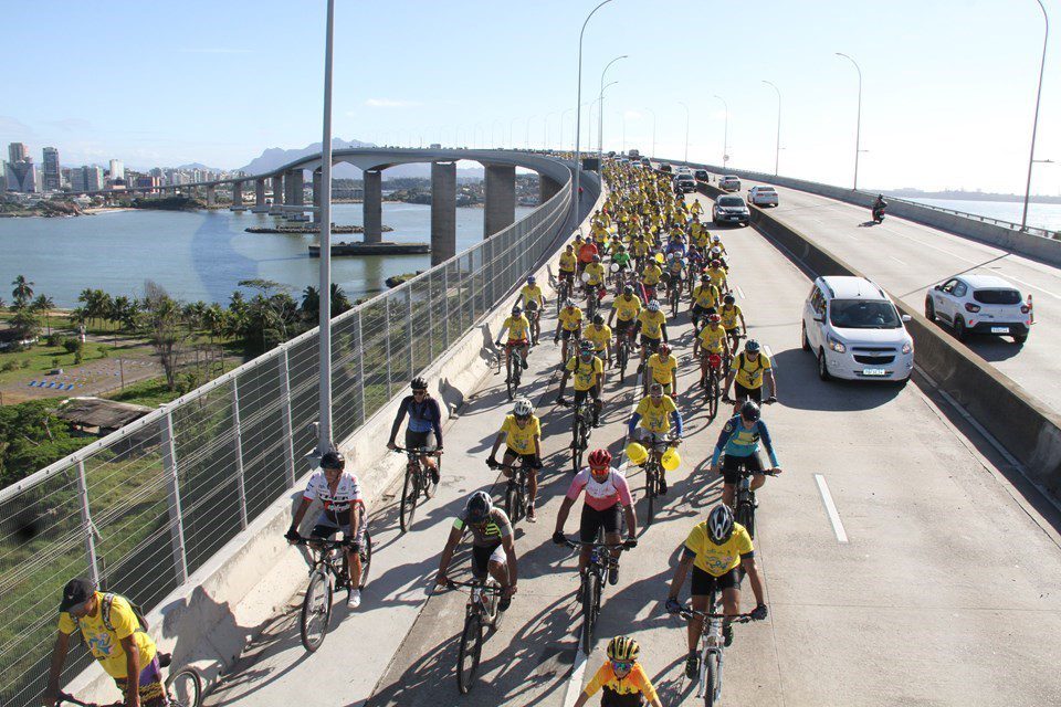 ‘Pedalaço pela Paz’ movimenta a Terceira Ponte com alterações no trânsito